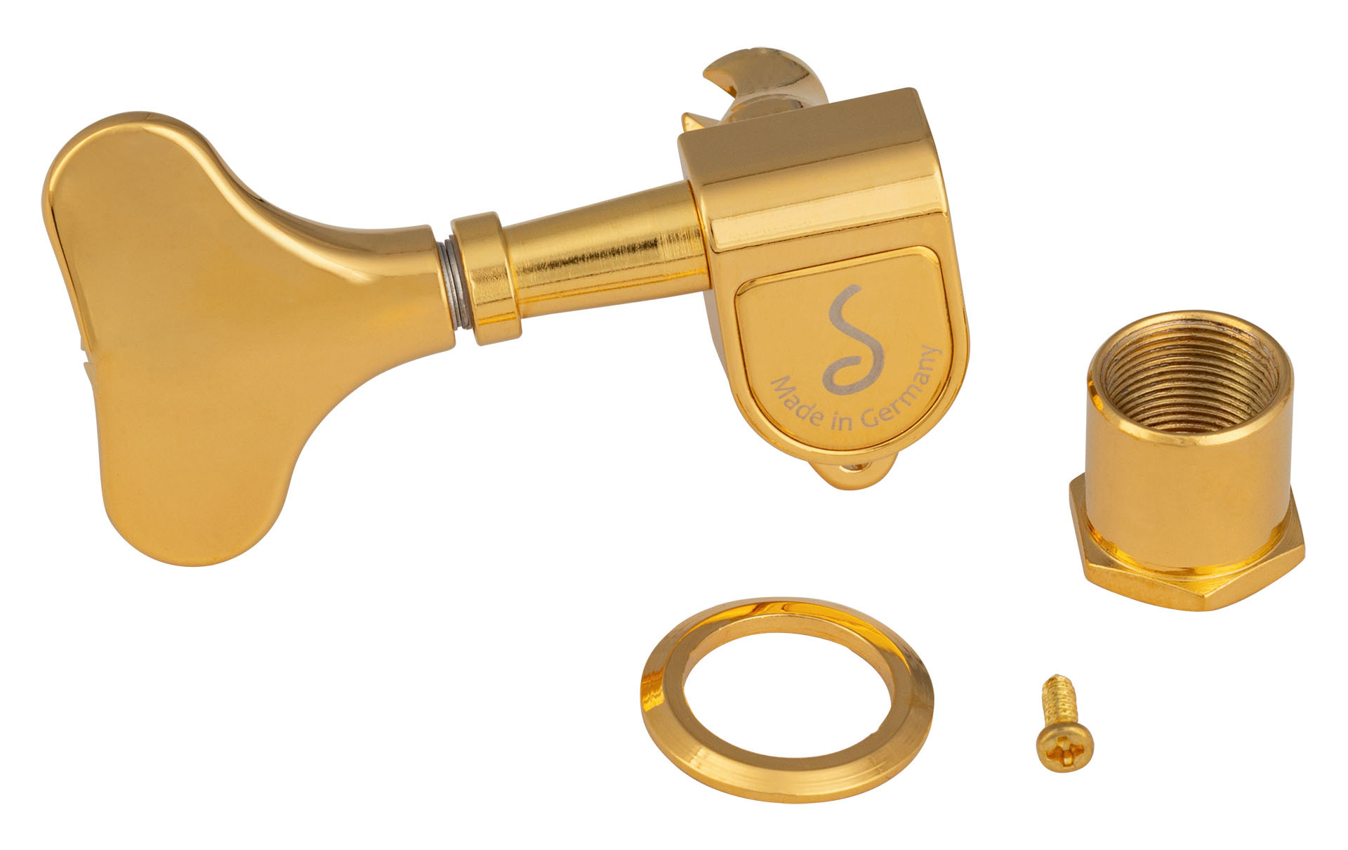 Warwick Parts - Schaller M4 Machine Heads (Construction Year: 2018-2019), Right (Treble Side) - Gold