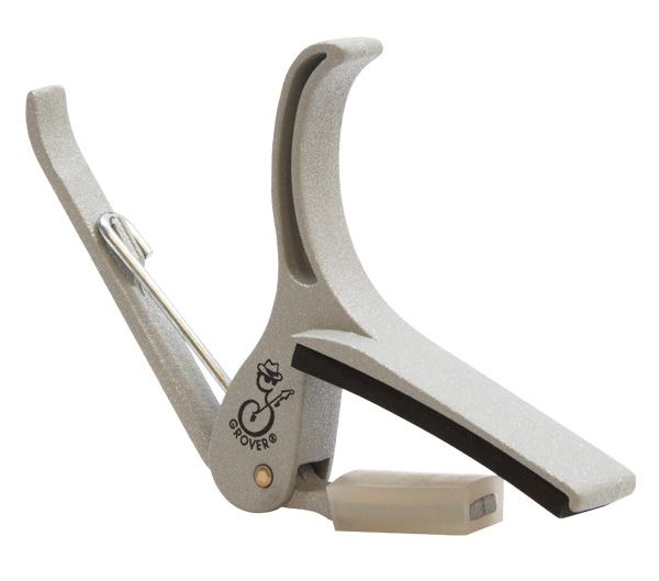 Grover GP750SL Ultra Capo - Matte Silver