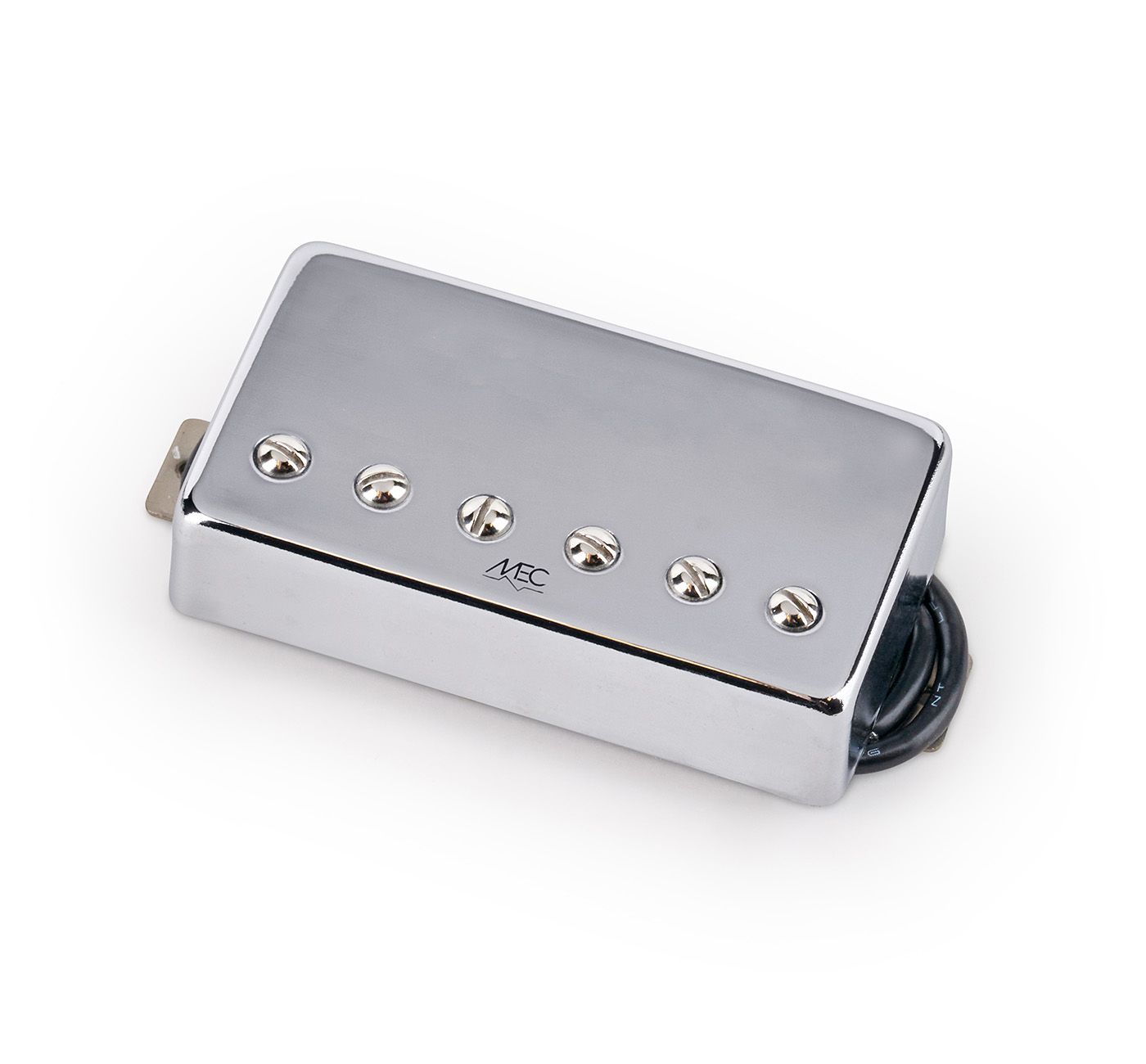MEC Modern Humbucker Guitar Pickup, Bridge - Chrome Cover
