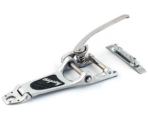 Bigsby B7 Vibrato with Bridge - Archtop Electric Guitars - Aluminum, Lefthand