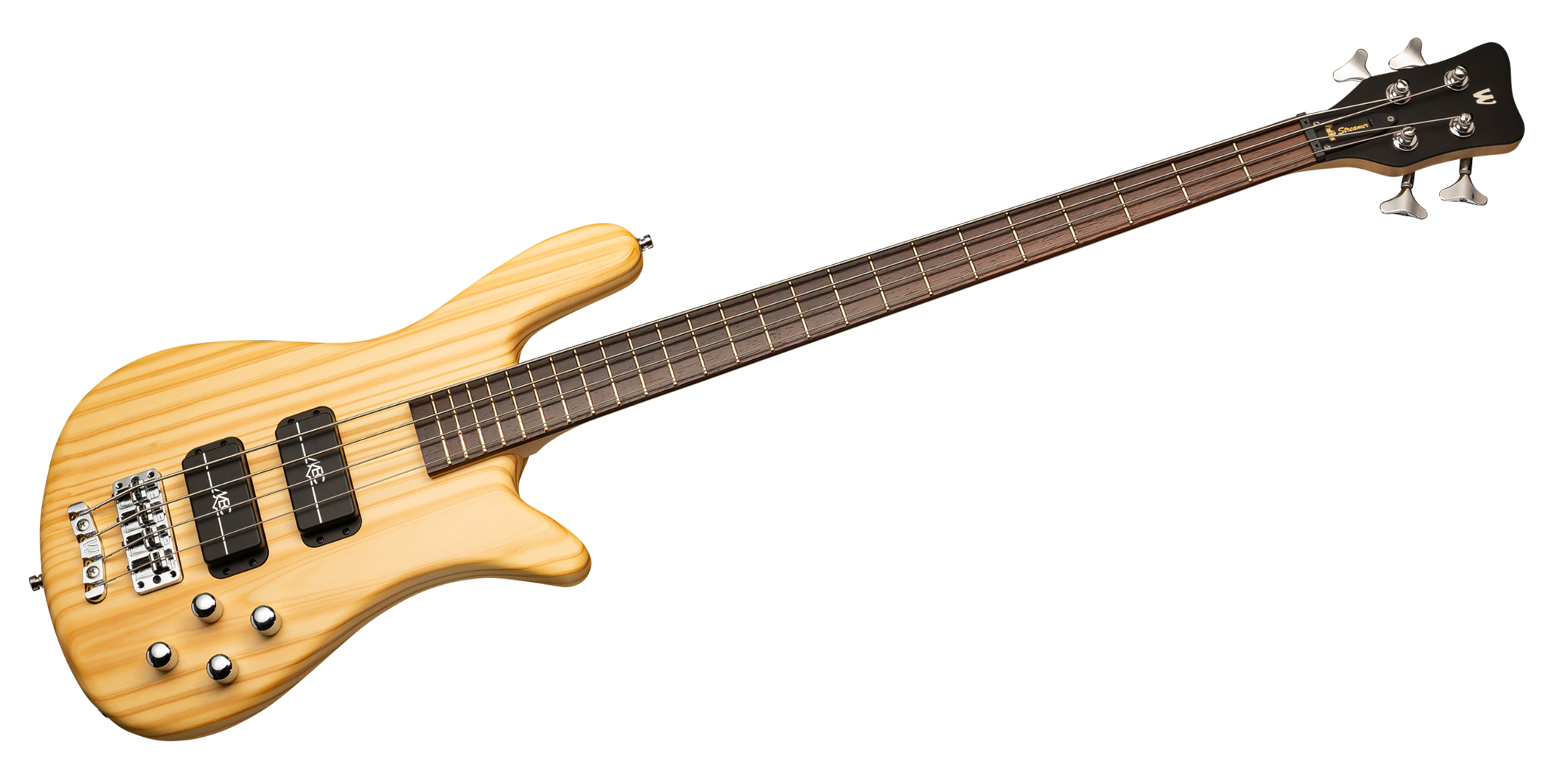 Warwick RockBass Streamer Standard, 4-String - Natural Transparent Satin