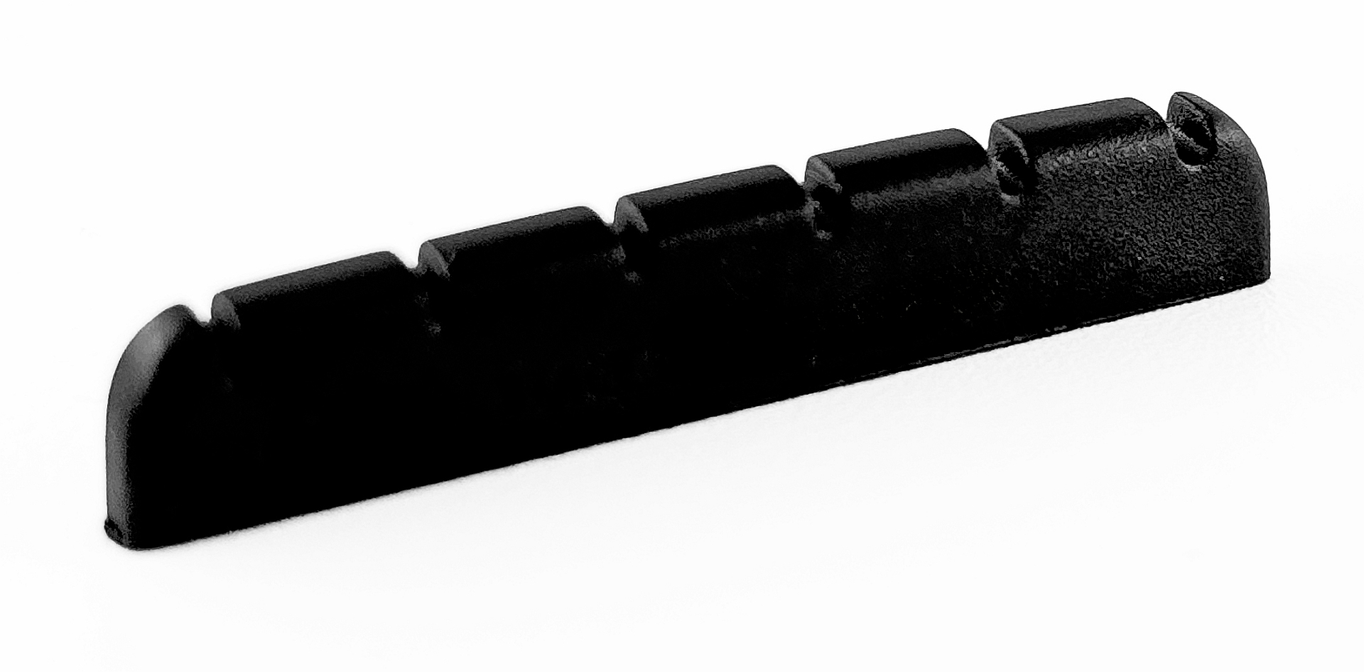 Black TUSQ XL PT-1650-00 - Slotted Guitar Nut, 6-String (42.01 mm) - Electric,Flat