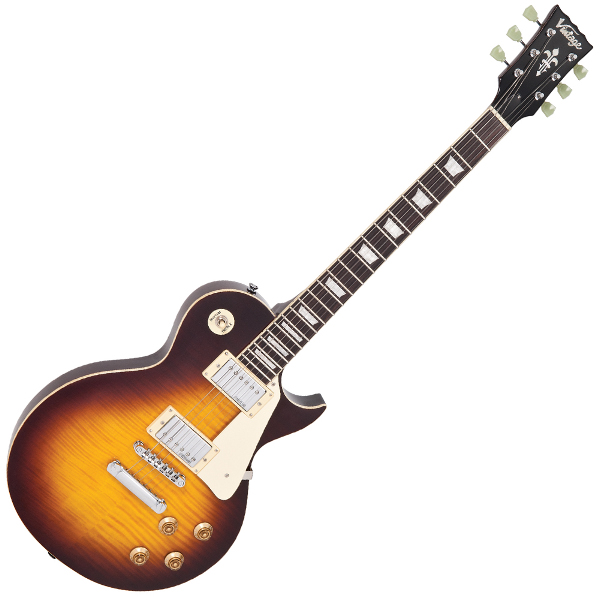 VINTAGE Reissued Series V100IT E-Gitarre, Iced Tea