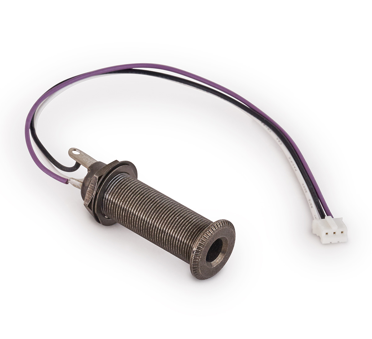 MEC Closed Stereo Jack Socket, for Mounting in Instrument Sides with R5 Connector - Black
