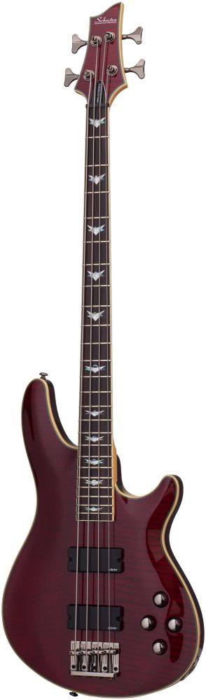SCHECTER E-Bass Omen Extreme 4, Black Cherry