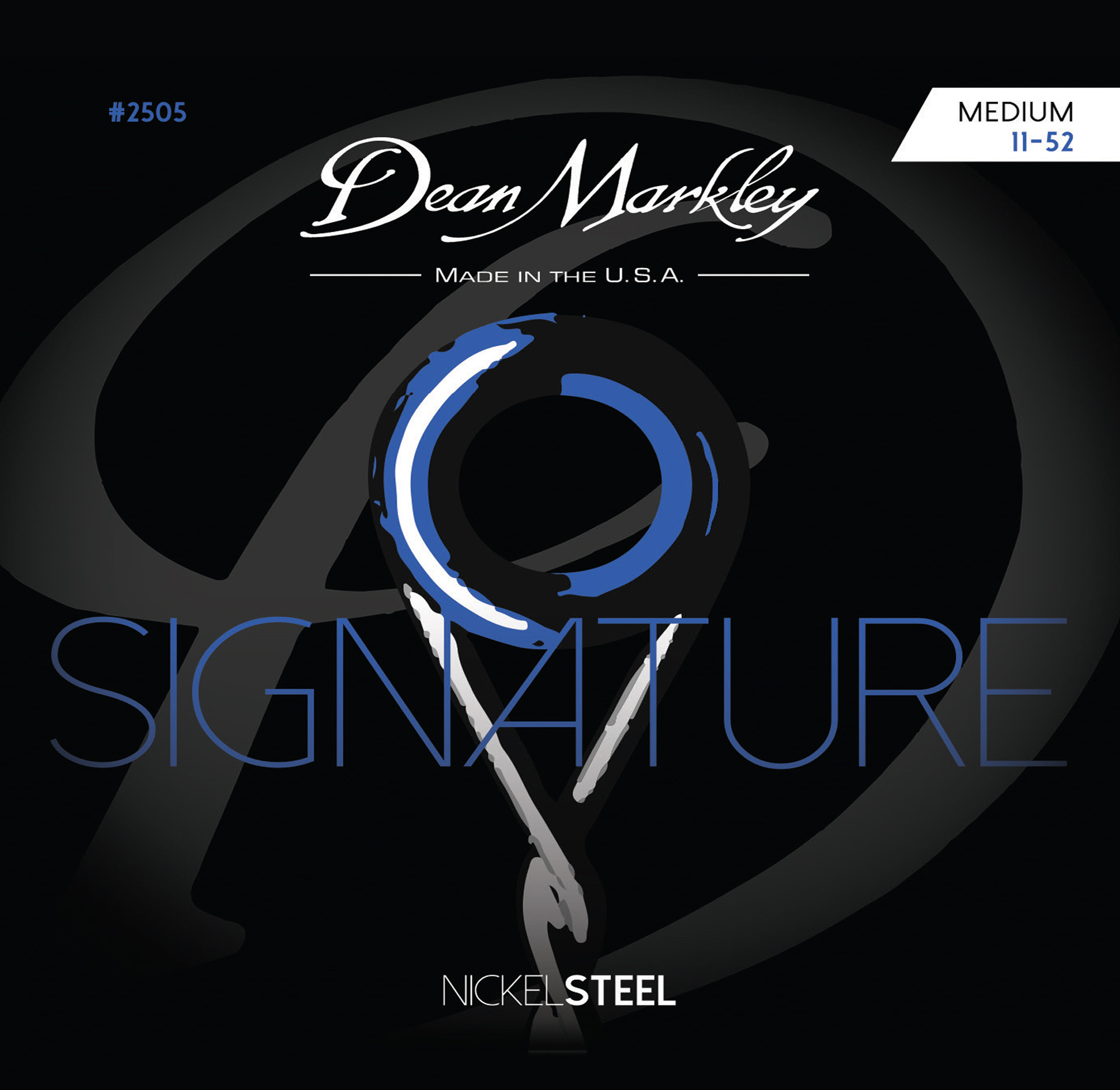 Dean Markley Signature - 2505 - Electric Guitar String Set, Medium, .011-.052