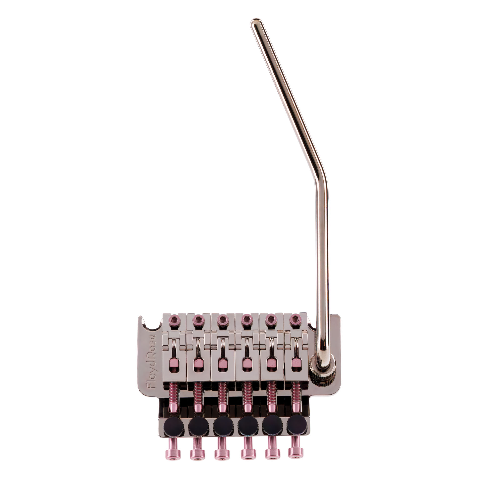 Floyd Rose FRT500-PK - Original Tremolo System - Black Nickel with Pink Hardware