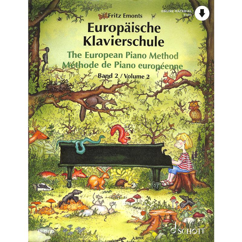 Fritz Emonts: Europäische Klavierschule Bd. 2 - ED 7932D