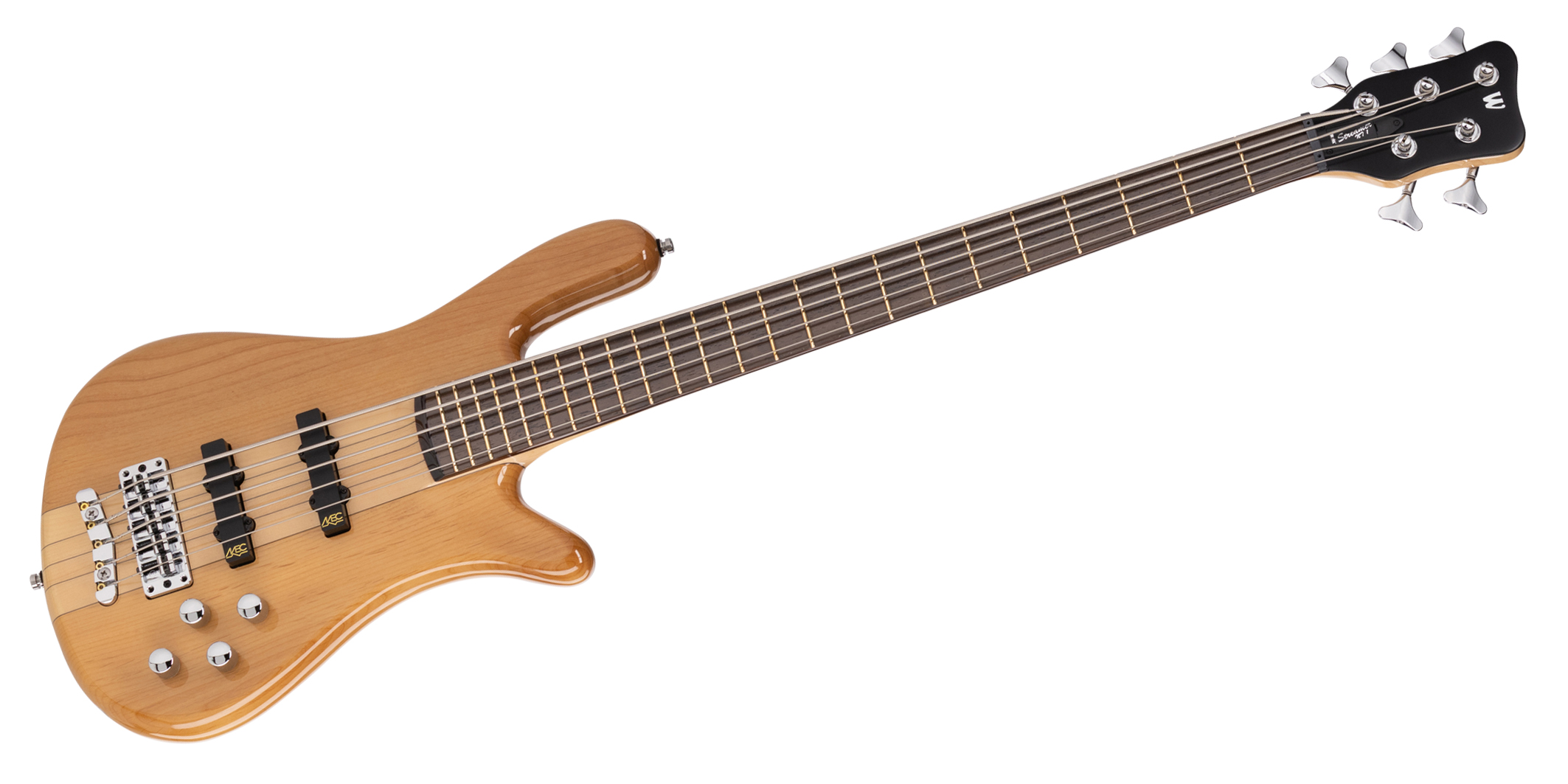 Warwick RockBass Streamer NT I, 5-String - Natural Transparent High Polish