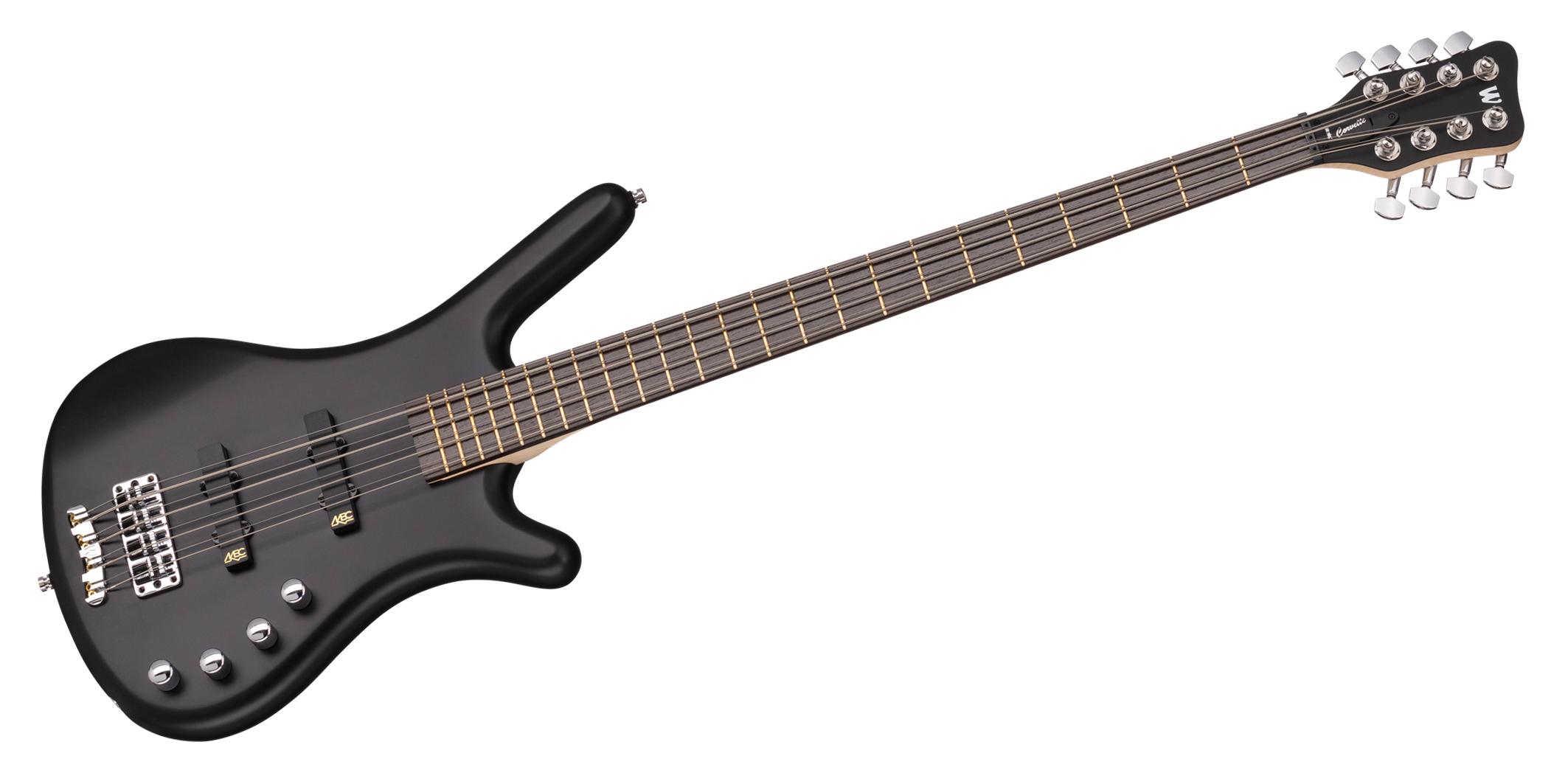 Warwick RockBass Corvette Basic, 8-String - Nirvana Black Transparent Satin