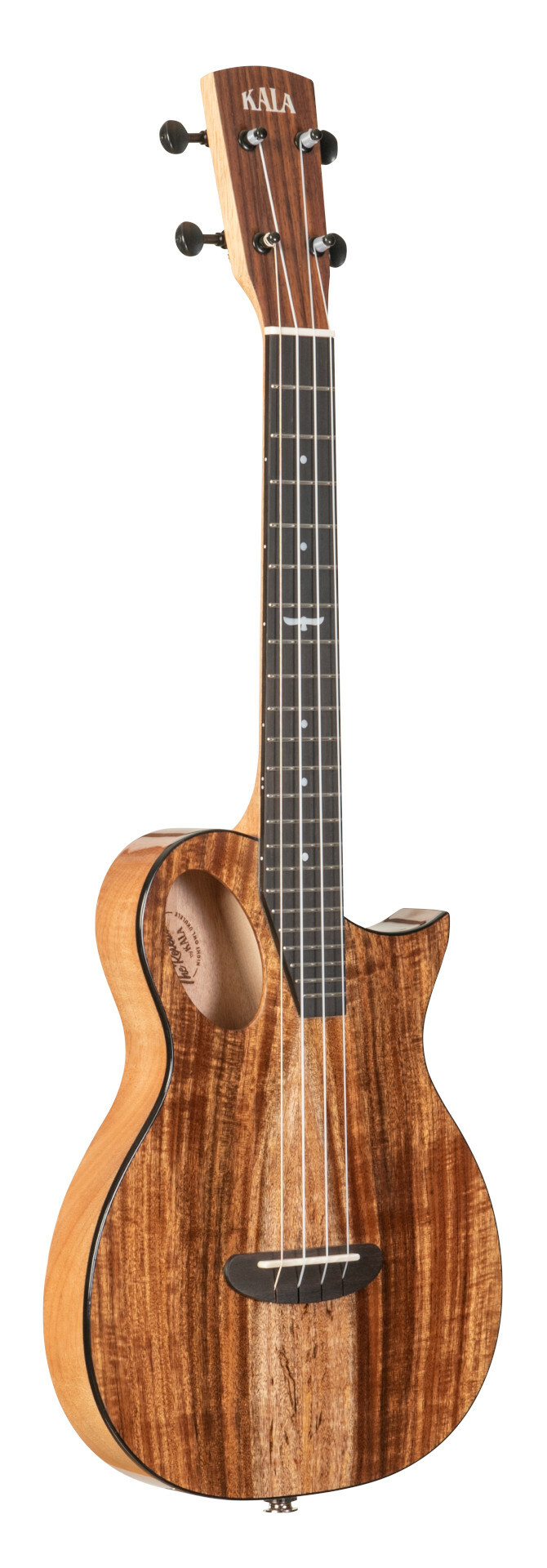 KALA KA-OWL-ACA-TE - Revelator Night Owl Acacia Tenor Ukulele, with Bag