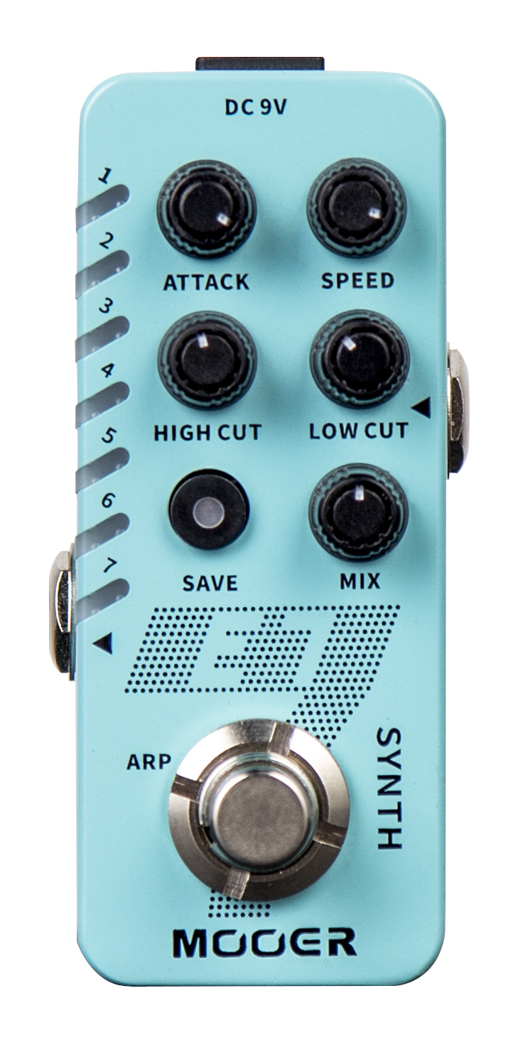 Mooer E7 Polyphonic Guitar Synth - Synthesizer