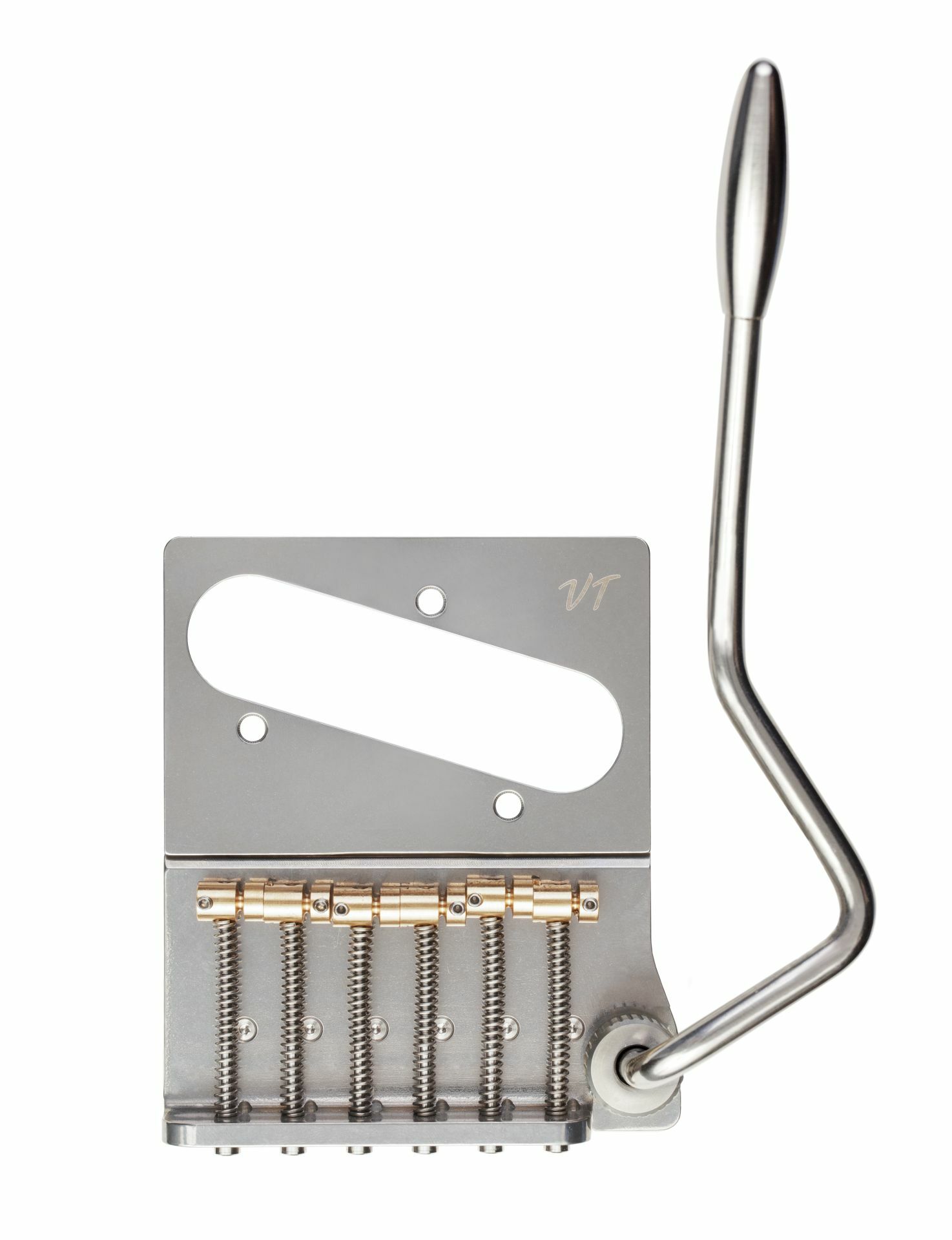 VegaTrem VT2ND Teletrem Classic “No Drill” (VT2NDCL-w/oL) - Stainless Steel