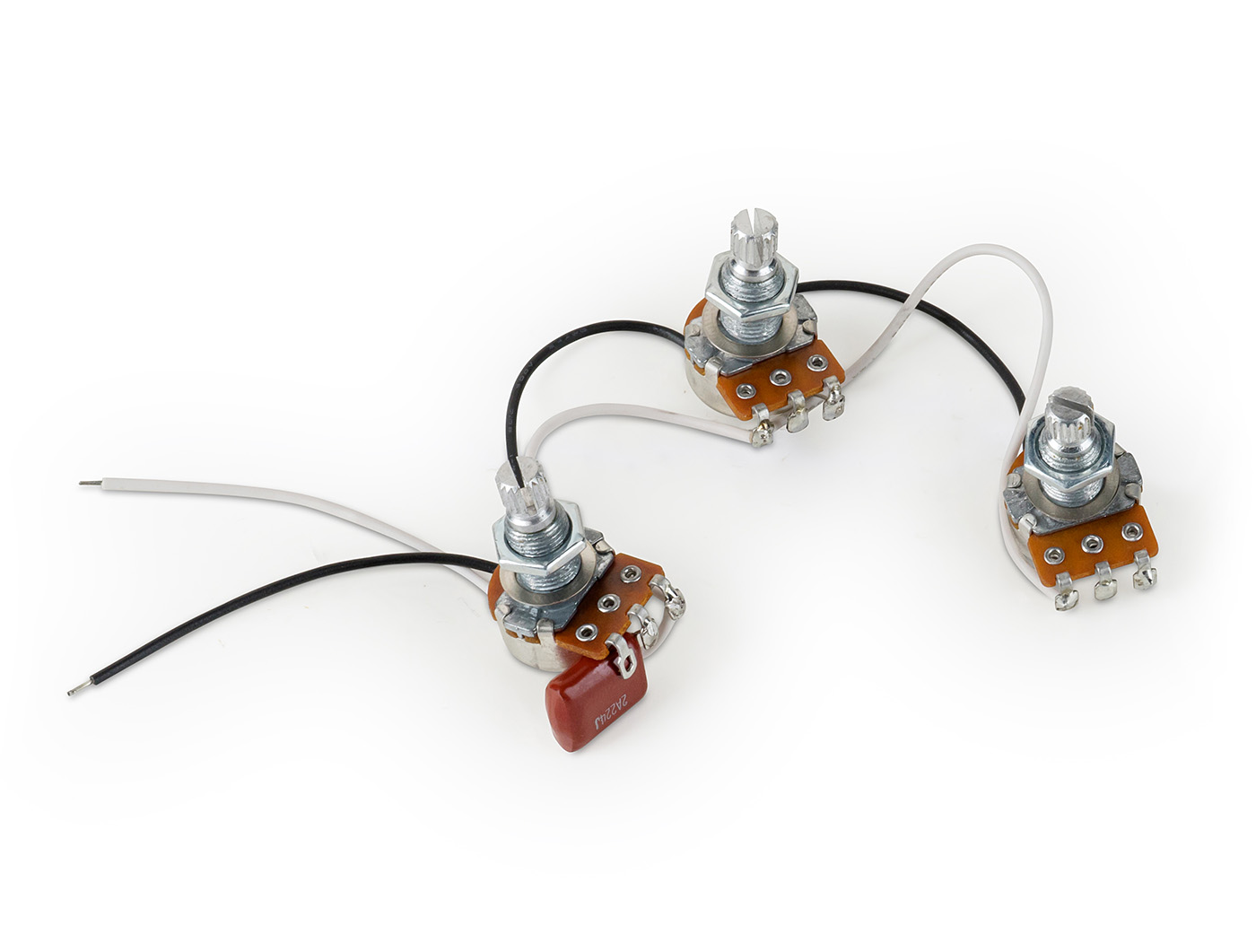 Passive Electronic f passive PUs VolNeck-VolBridge- Tone LEFT