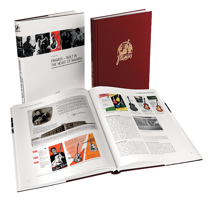 Framus Promo - Built In The Heart Of Bavaria (Buch) - Deutsch