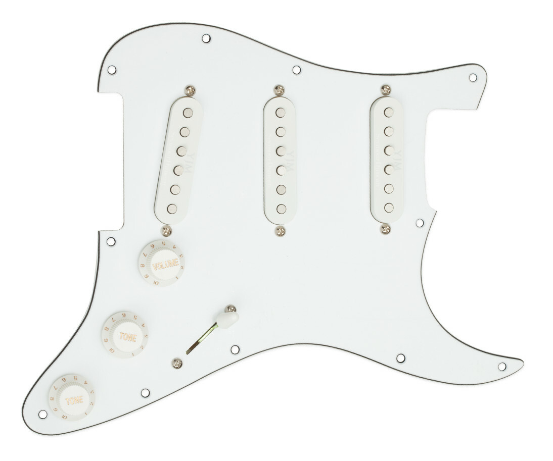 Seymour Duncan STK-S10S - Yngwie Loaded Pickguard - White