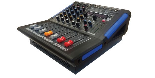 KELLER KW-04A Analoger Mixer mit Amp