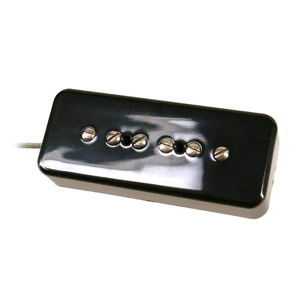 Nordstrand NP9.0 P90 Style Pickup, Soapbar Shape, Black Cover - Bridge