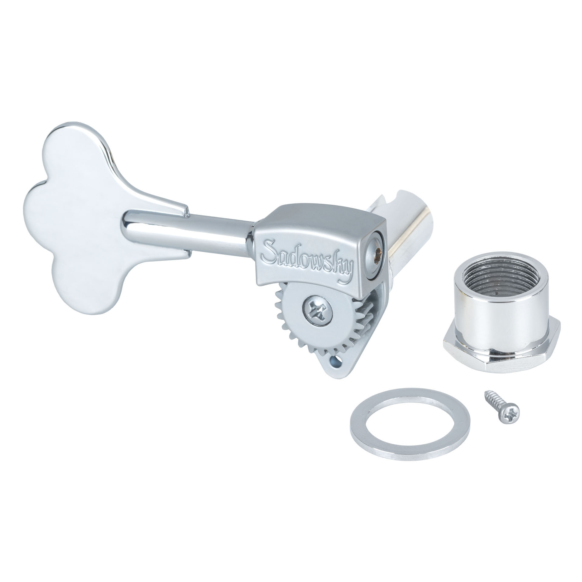 Sadowsky Parts - Ultra-Light Machine Head with Open Gear, Right (Treble) Side - Chrome