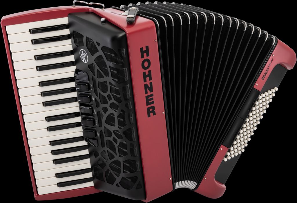 HOHNER Akkordeon Bravo III 72 sunset myColor, silent key