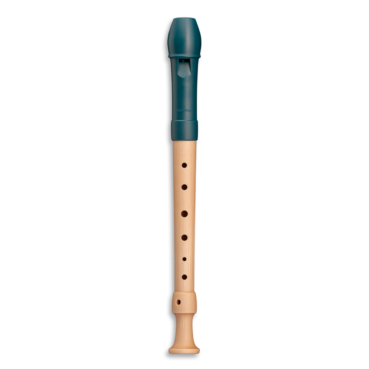 Mollenhauer Fipple 17313 Dege, seeblau, Sopranblockflöte deutsch Einfachloch
