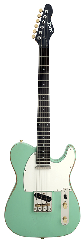 Slick SL 51 SG E-Gitarre T-Style Surf Green