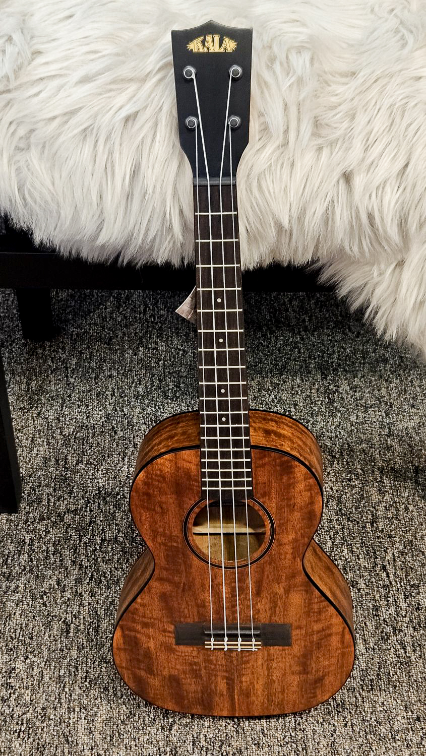 Kala KA-CM-T - Curly Mango Tenor Ukulele inkl. Gigbag