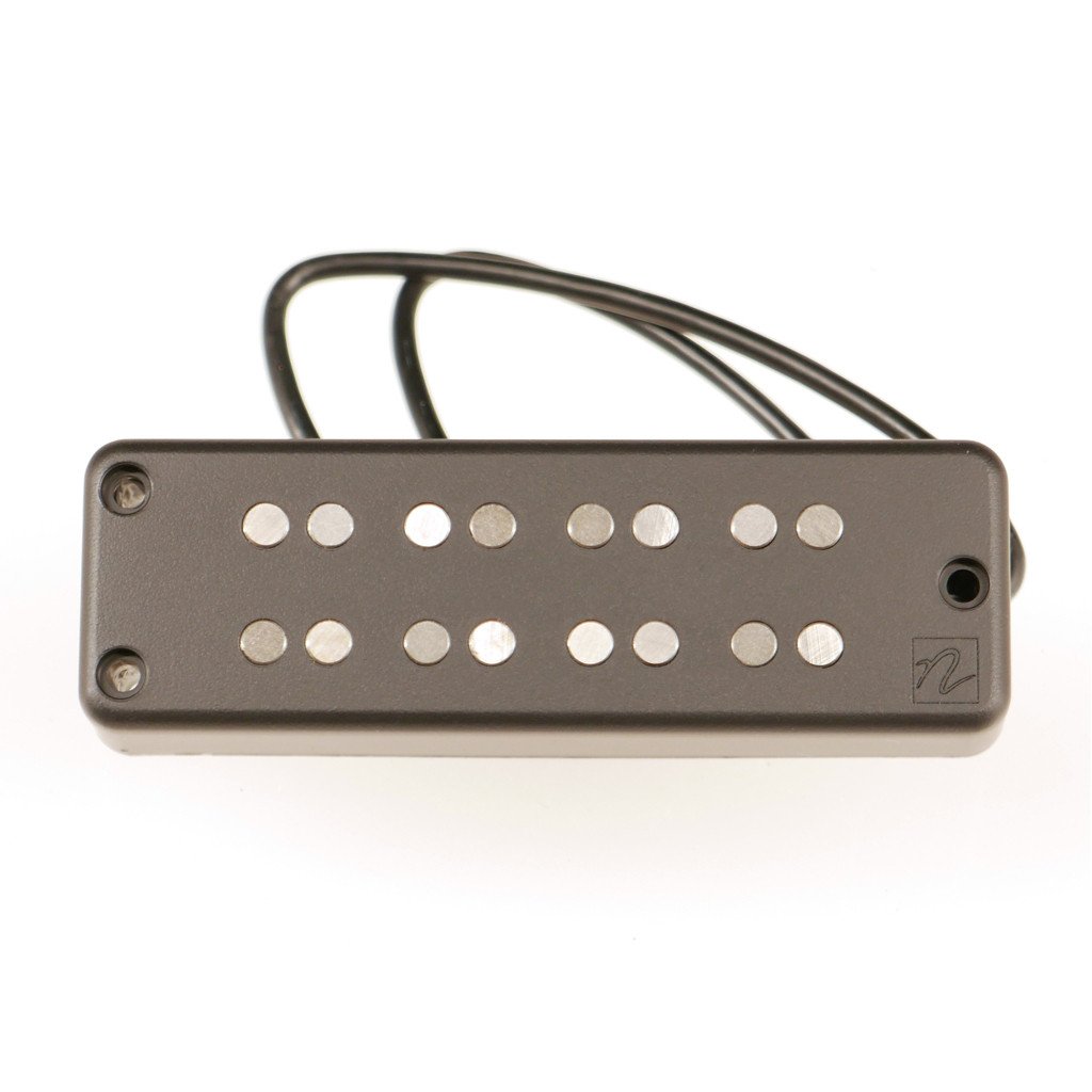 Nordstrand Dual Coil 4, Humbucker Soapbar Bass Pickup, Parallel Wiring, 4-String, Bridge - Black