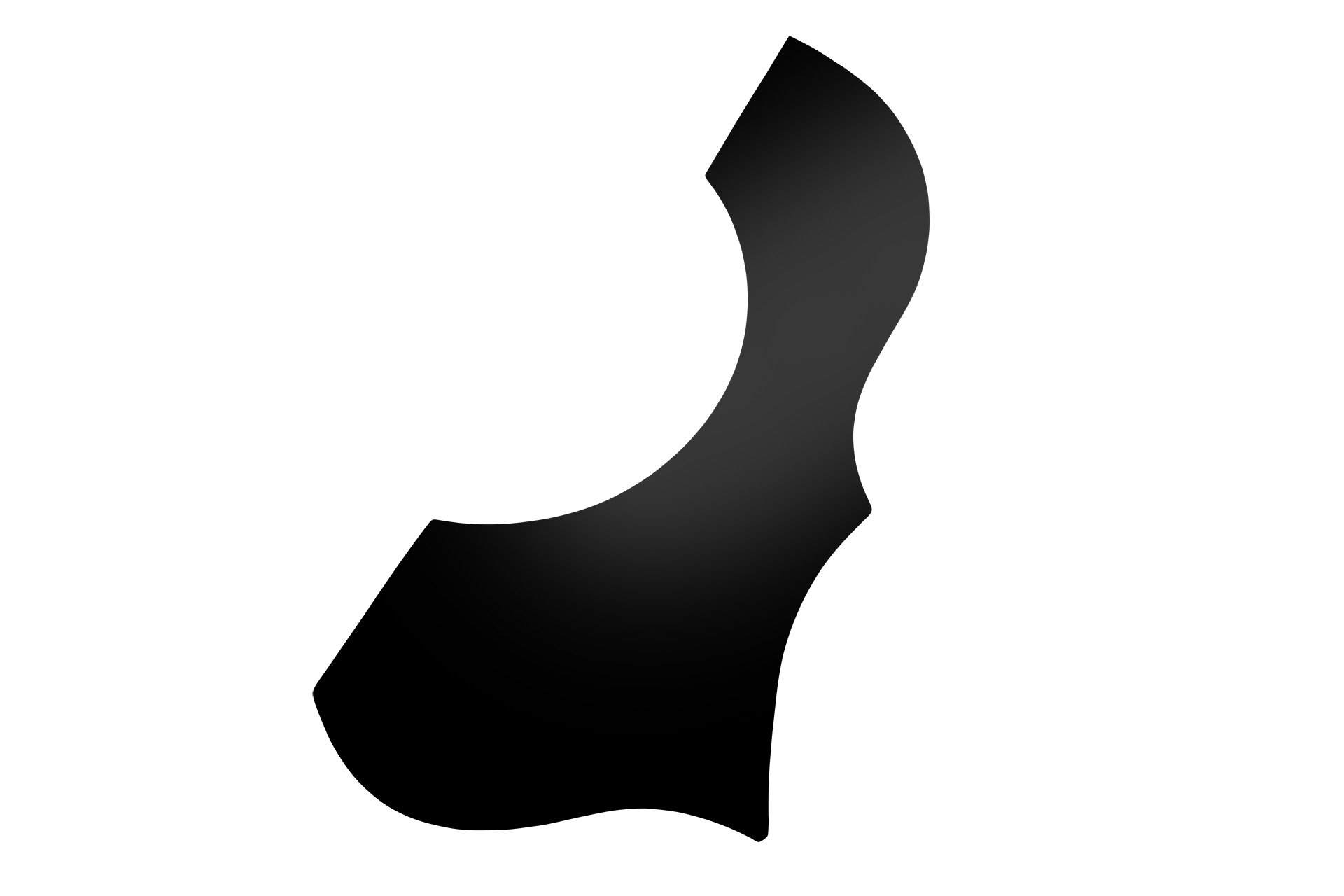 Framus Parts - Pickguard for Hootenanny Models - Black