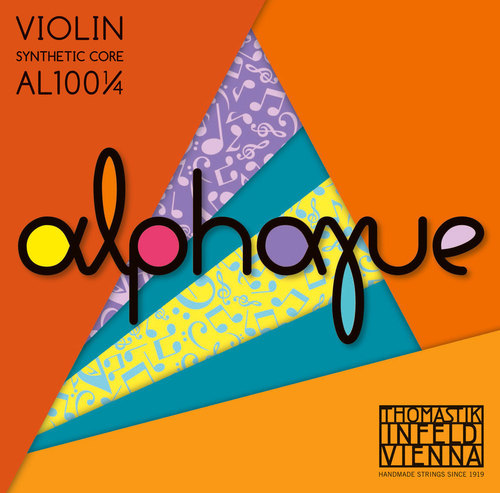 THOMASTIK AL100 1/4 Violin Saiten Satz Alphayue Nylonkern