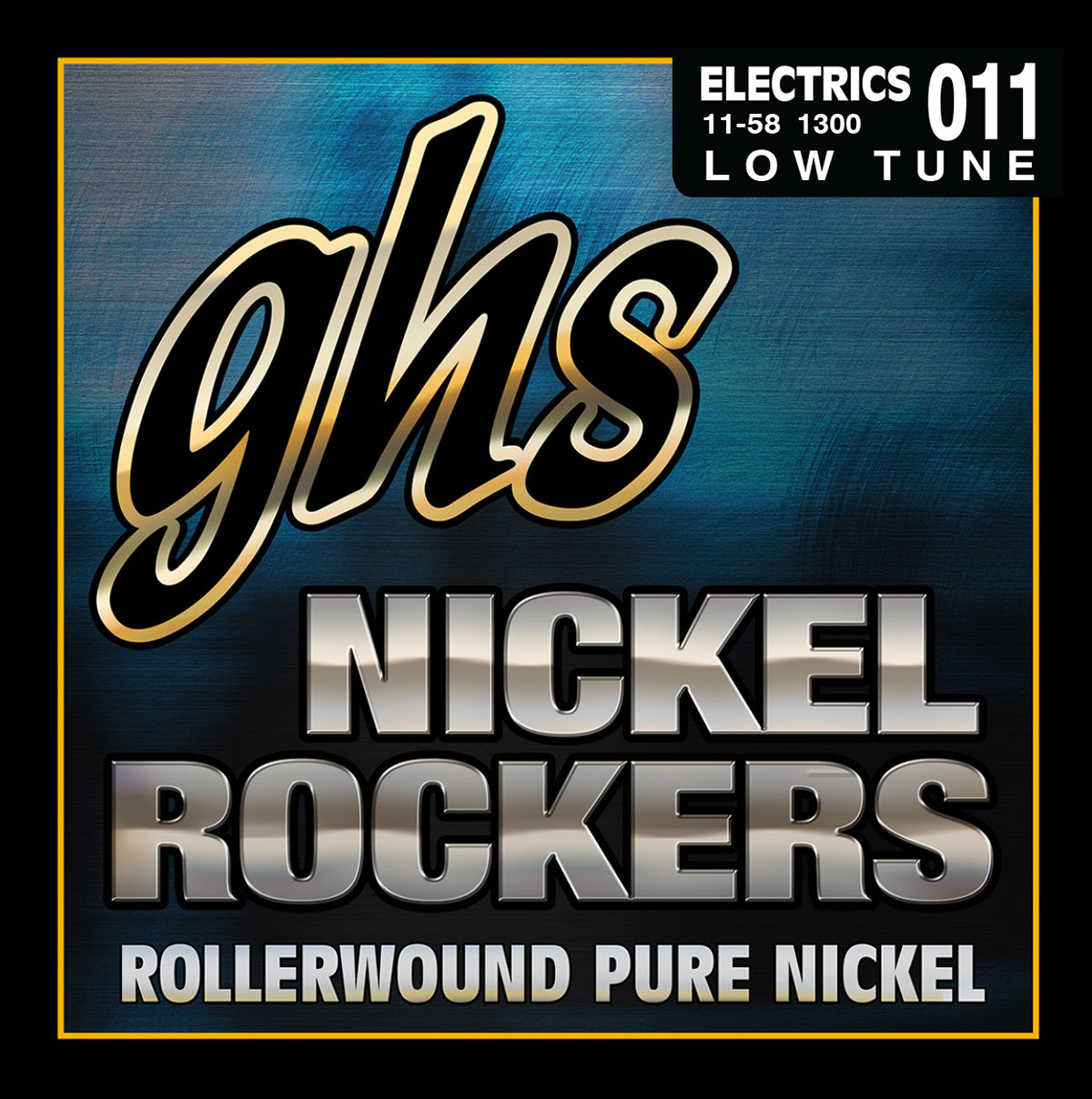 GHS Nickel Rockers - 1300 - Electric Guitar String Set, .011-.058