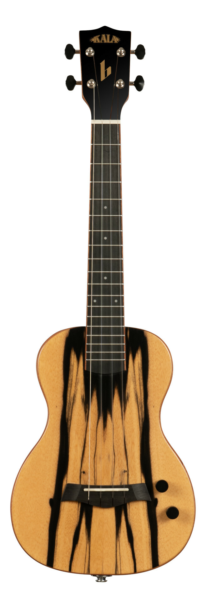 KALA KA-SB-SUN-T - Solid Body Electric Sunny & The Black Pack Signature Tenor Ukulele, with Bag