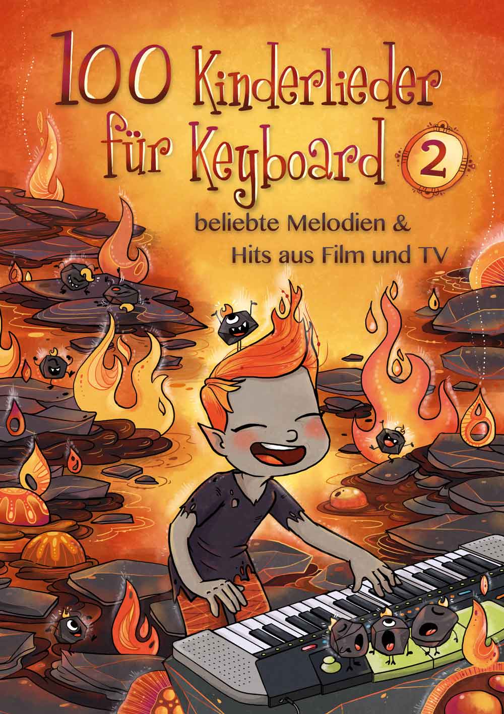 100 Kinderlieder für Keyboard 2 - beliebte Melodien & Hits aus Film und TV - BOE 7966
