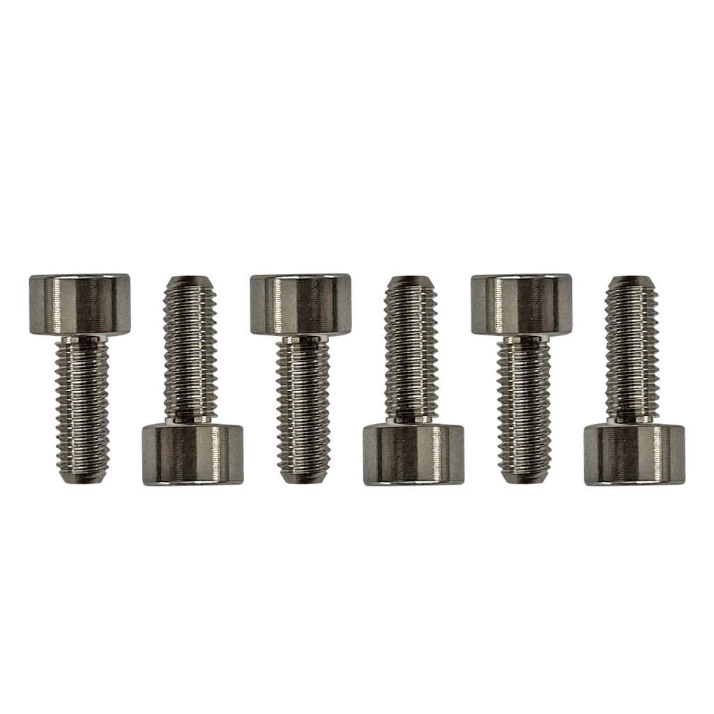 Floyd Rose FROSMSTIP - Titanium Saddle Mounting Screws (6 pcs)