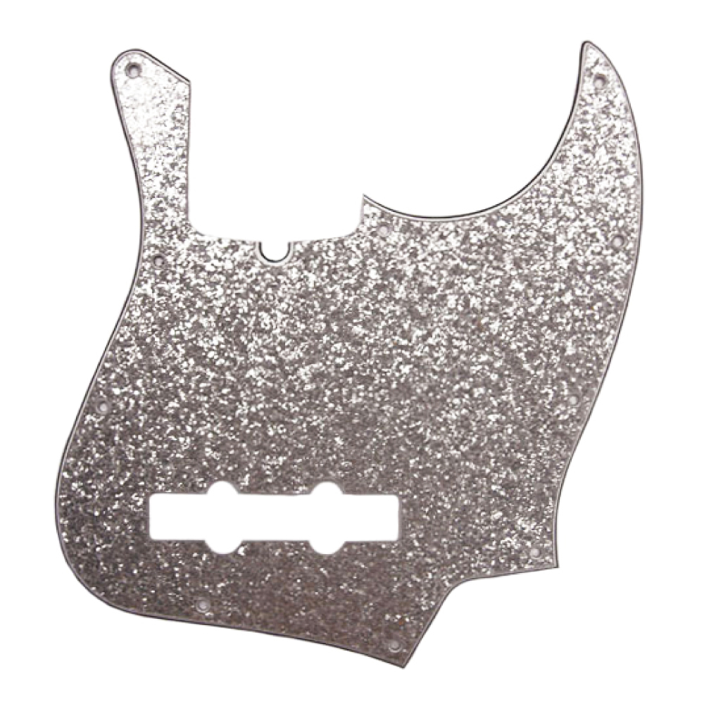 D'Andrea J-Bass Pickguard (DPP JB SIS), Silver Sparkle