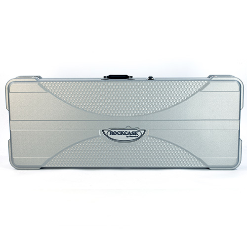 RockCase - Premium Line - Electric Guitar ABS Case (XP-Style), Rectangular - Silver
