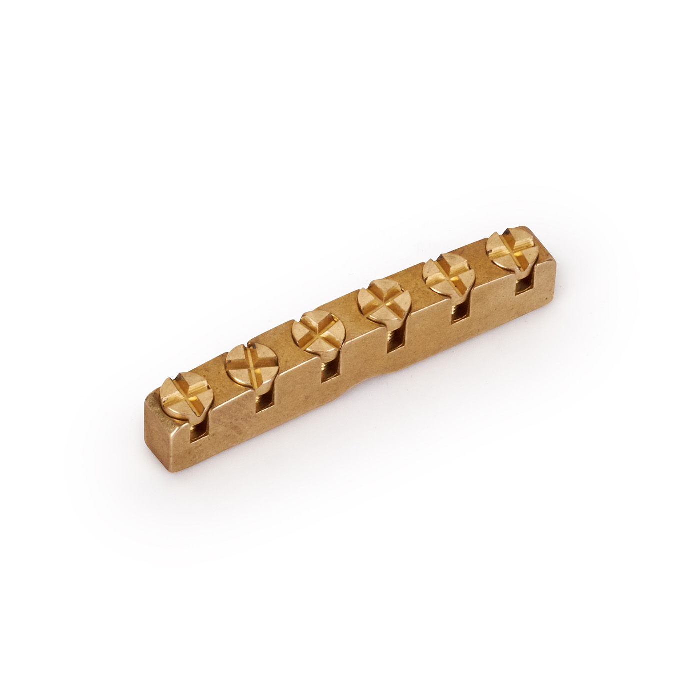 Framus Parts - Webster Guitar Nut (Just-A-Nut), 6-String, Brass