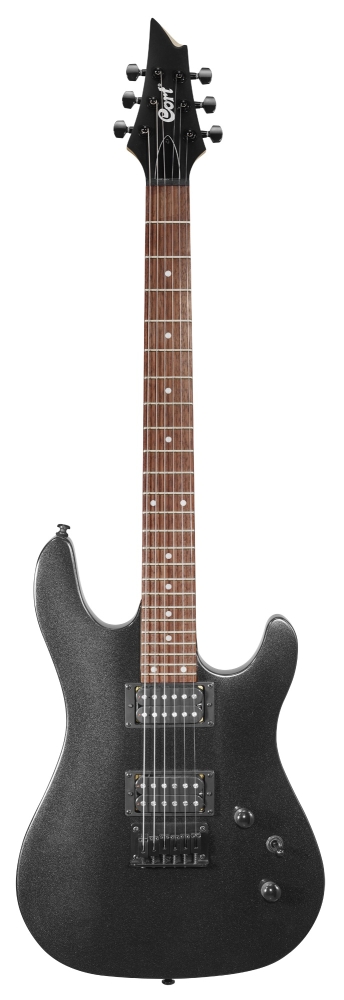 CORT E-Gitarre KX100, Black Metallic
