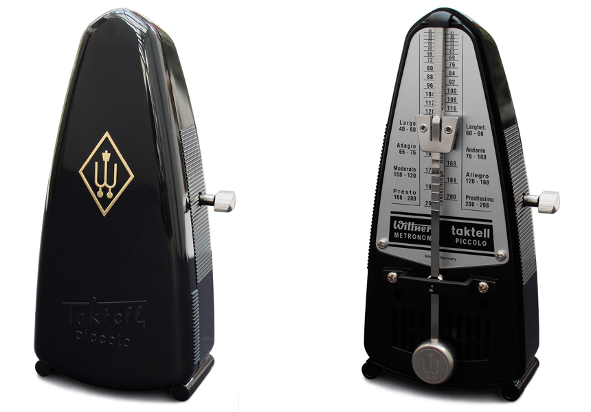 WITTNER Piccolo 836 Metronom Taktell schwarz