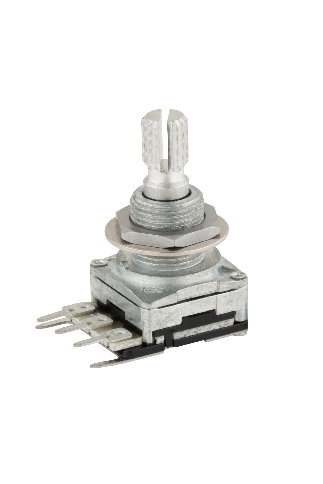 MEC Mono Potentiometer, C500K, Split Shaft