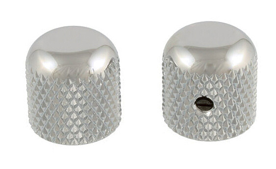 Allparts MK 0110-010 Dome Knopf chrome - 1 Stück