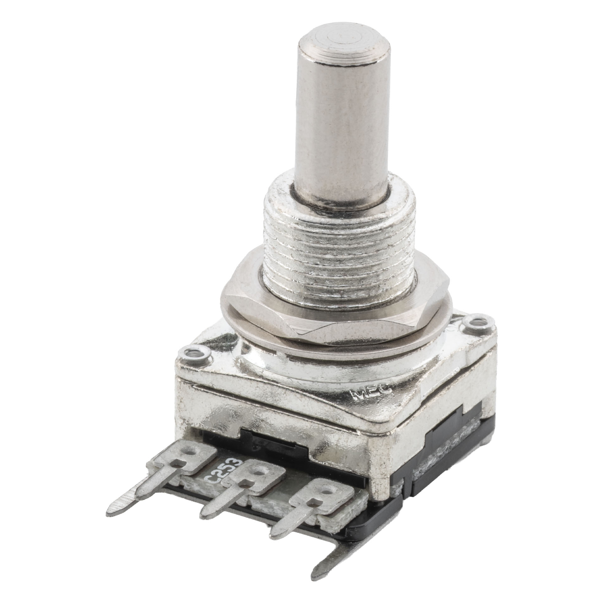 MEC Mono Potentiometer C25K, Solid Shaft