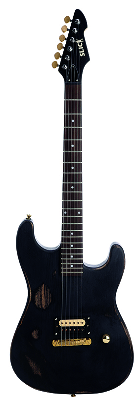 Slick SL 54 BK E-Gitarre ST-Style Black