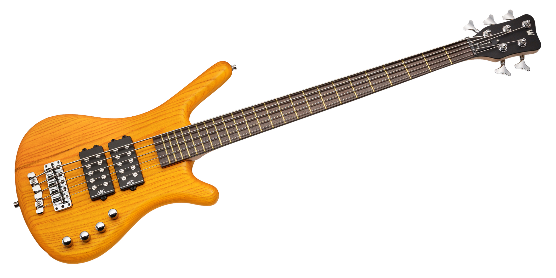 Warwick RockBass Corvette $$, 5-String - Honey Violin Transparent Satin