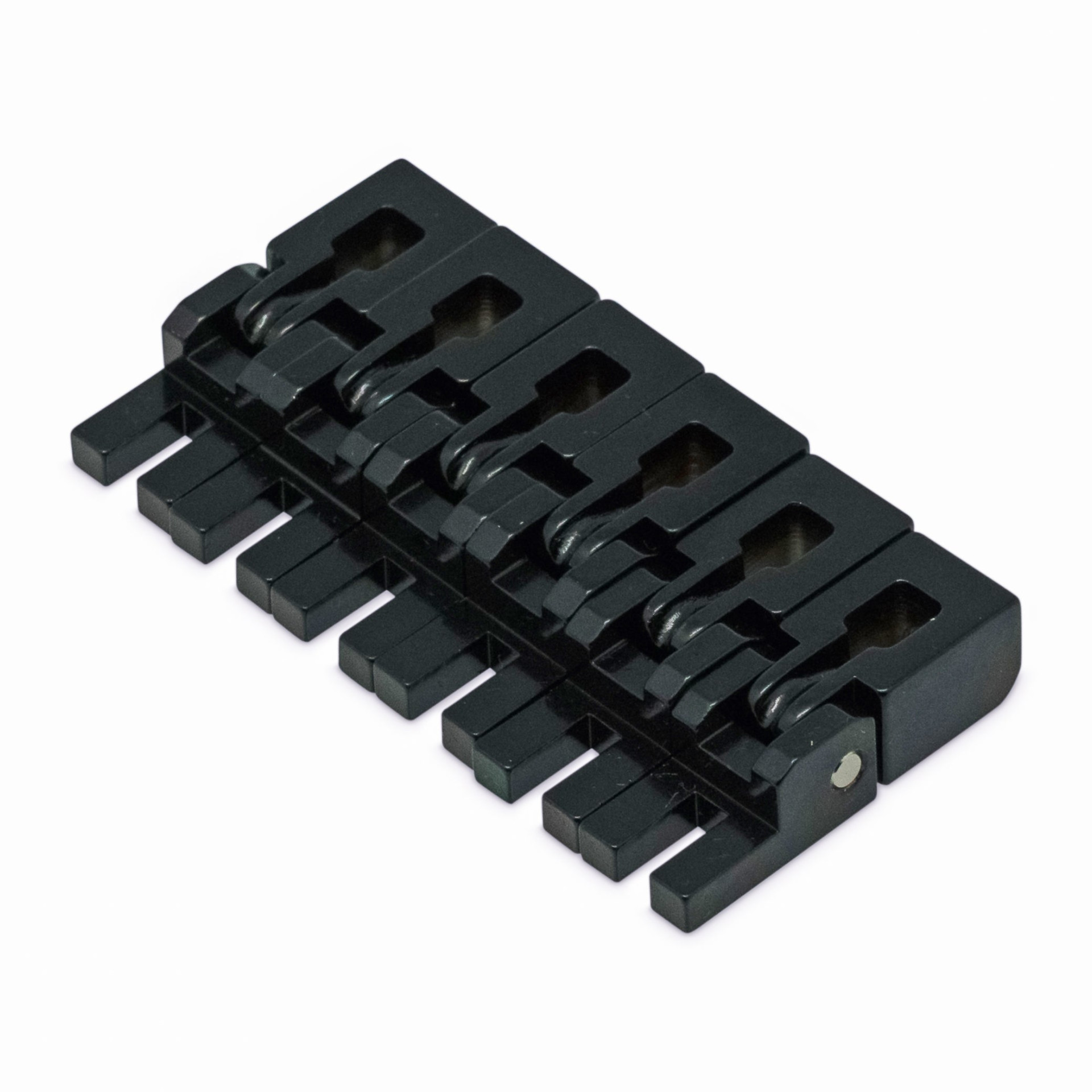 Floyd Rose FROBSS10BP - Original Saddle Set (6), 10" Radius - Black Finish
