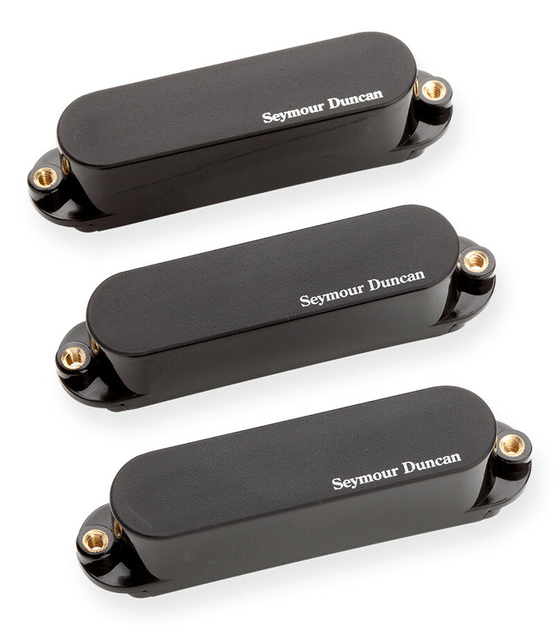 Seymour Duncan AS-1s - Blackouts, Active Strat Pickup Set - Black