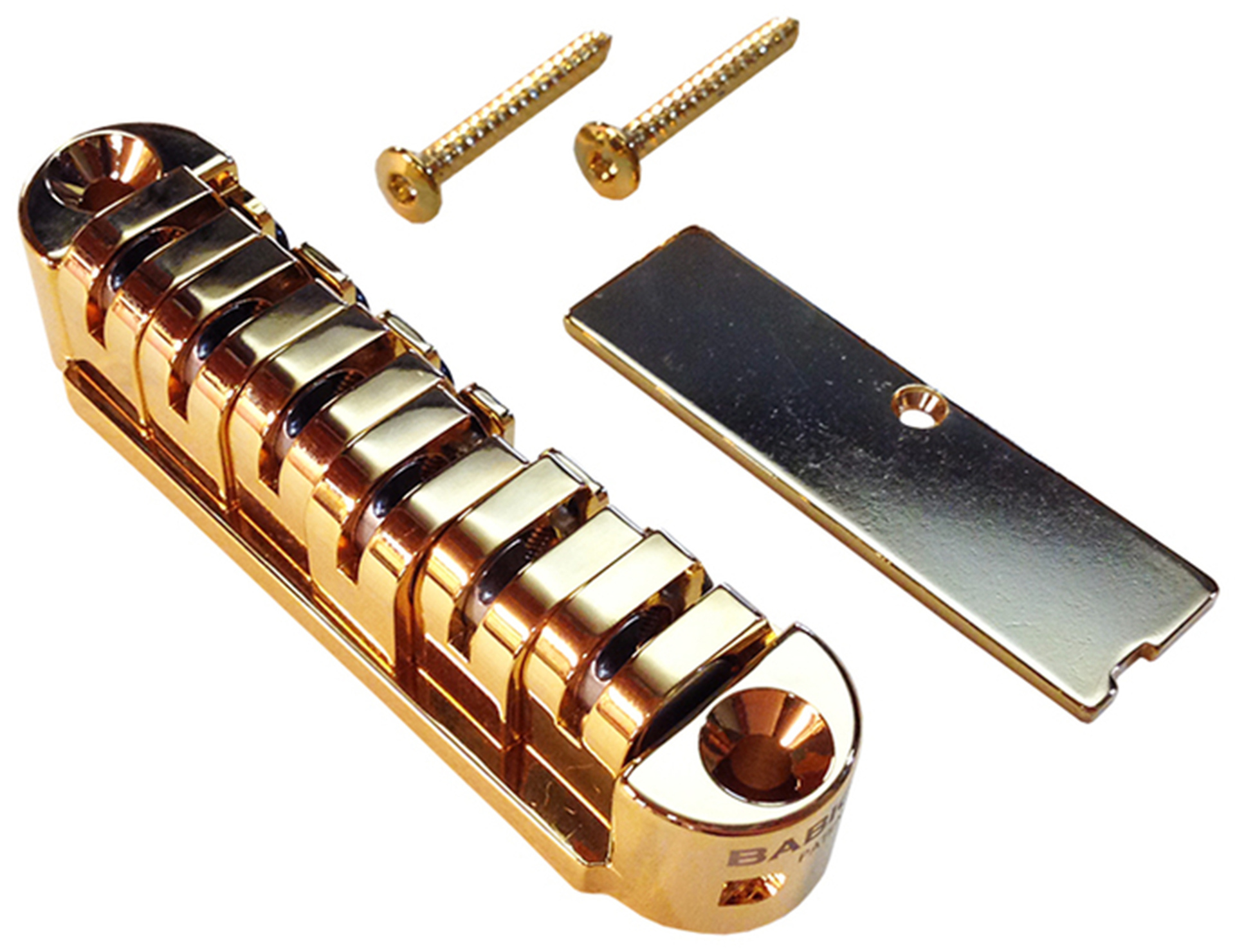 Babicz FCH OEM Tune-O-Matic Arched Plate (LP Style) - Gold