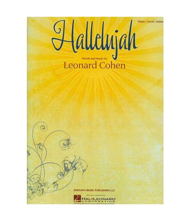 Leonard Cohen: Hallelujah - Einzelausgabe Klavier und Gesang