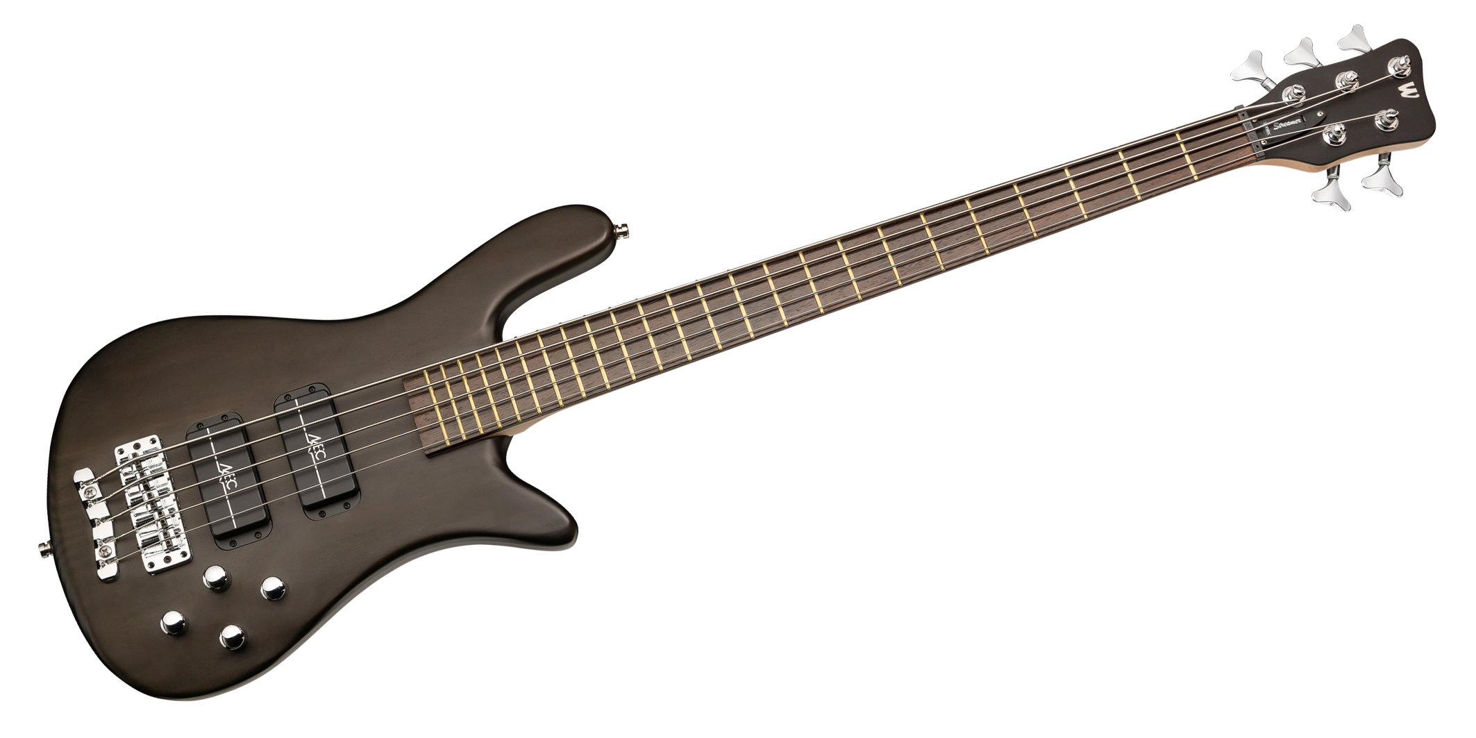 Warwick RockBass Streamer Standard, 5-String - Nirvana Black Transparent Satin