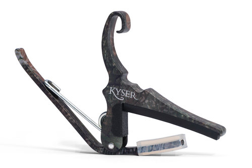 KYSER Kapodaster Quick-Change Capo Akustikgitarre, camouflage